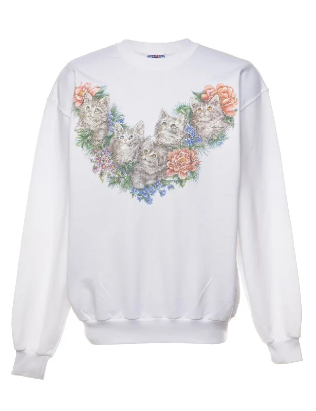 Jerzees Animal Sweatshirt - L